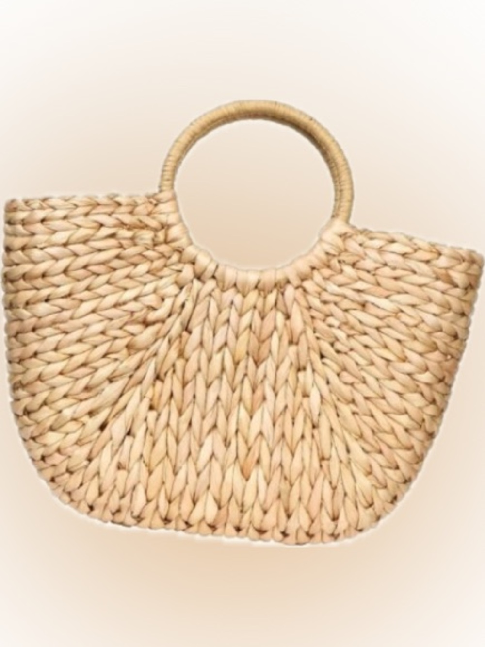 Summer Rattan Straw Tote Handbag -
- NWOT MSRP $40 - Picture 3 of 7